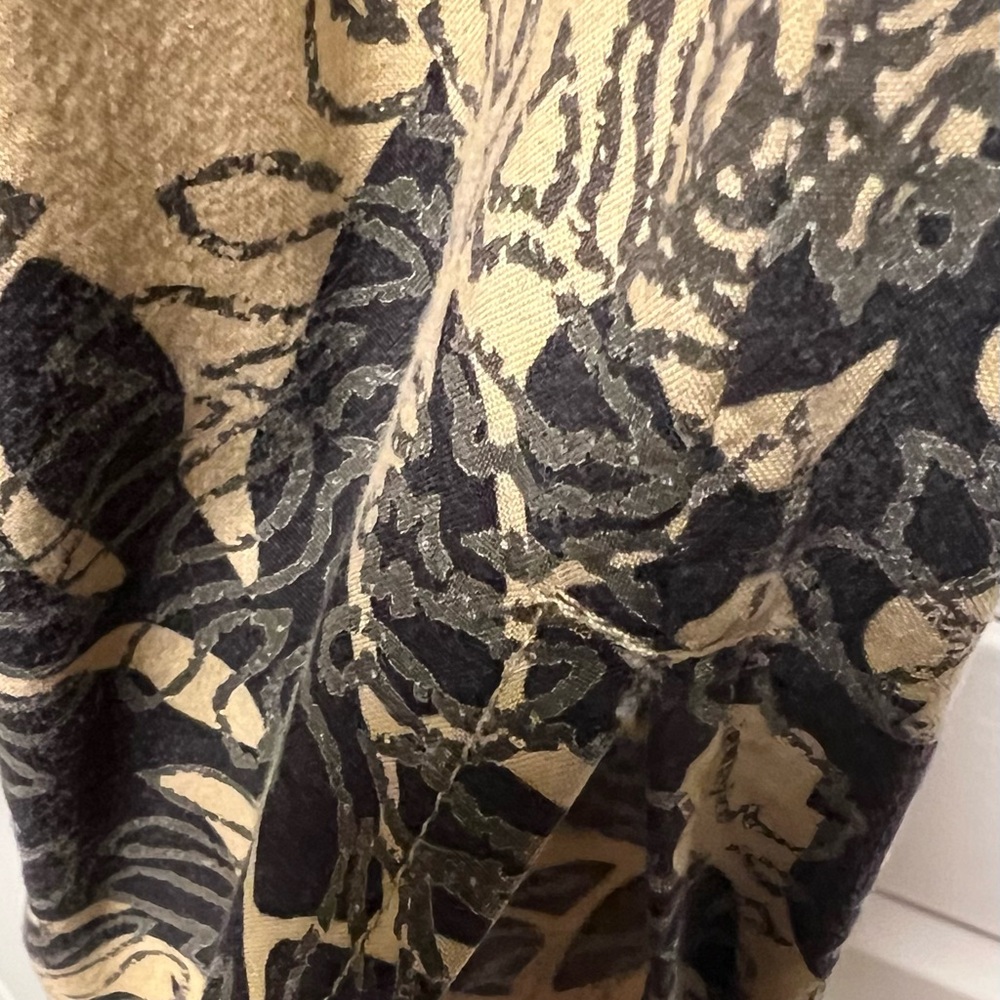 COPY - Manuhealii Black and Tan Slip Dress Spaghetti Strap Resort Wear - Picture 5 of 13